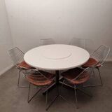 Set of six SM05 wire chairs by Cees Braakman for Pastoe, 1960s