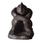 Luciano Viel, Squatting Figure (circa 1960)