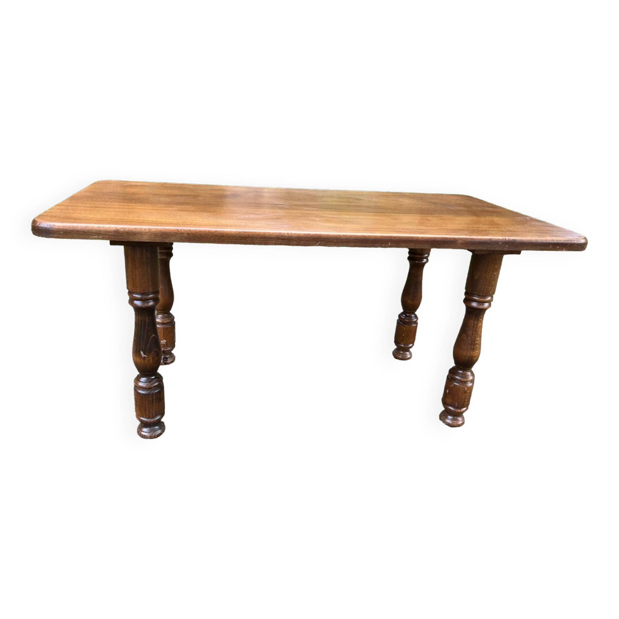 Vintage wood coffee table