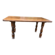 Table basse bois vintage