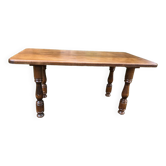 Table basse bois vintage