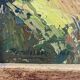 REMILANDOU, HSP landscape fisherman’s cabin Congo signed 20th century