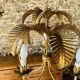 Palm type chandelier by Hans Kogl