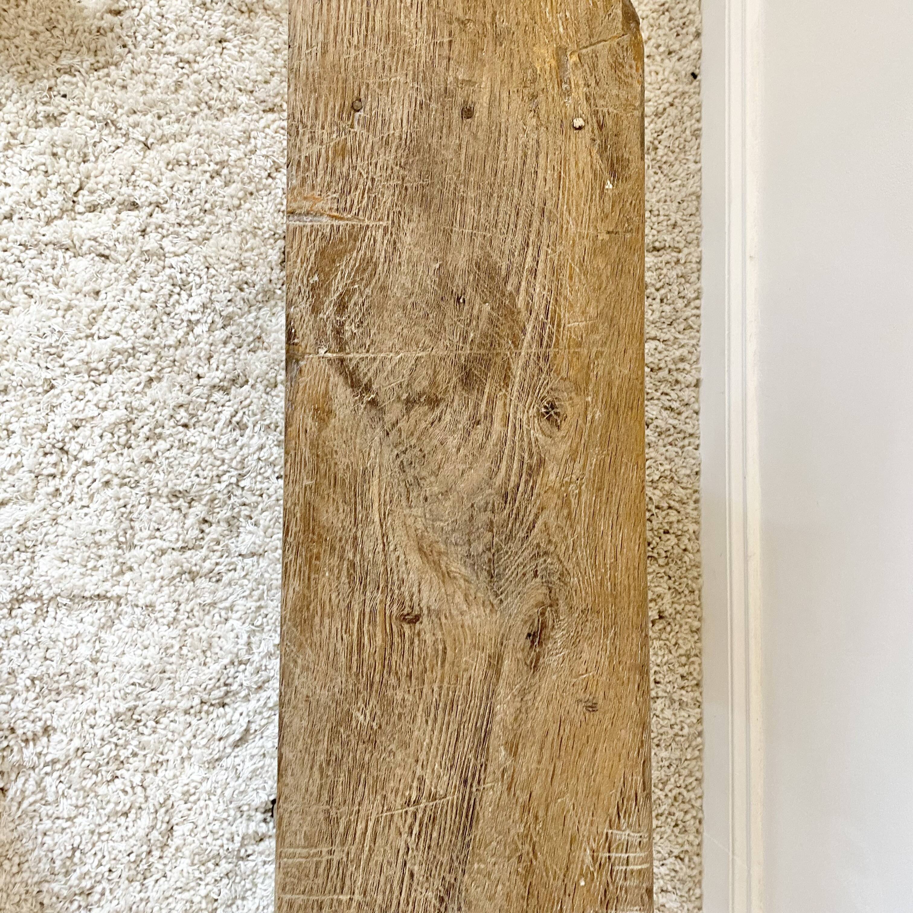 Brutalist farm bench