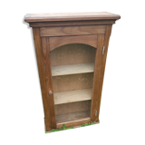 Natural wood showcase