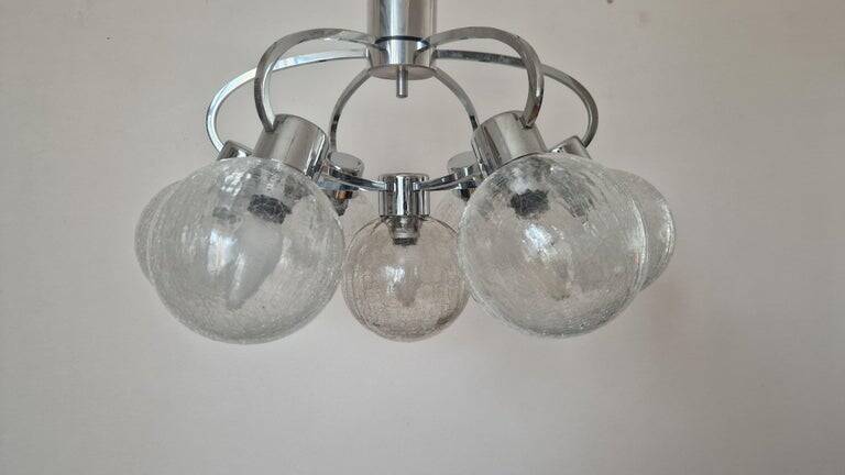 Rare Midcentury FlushMount or Chandelier Galaxy, Germany, 1970s