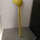 Vintage yellow enamelled ladle