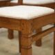 Ensemble de 6 chaises brutalistes 1960’s