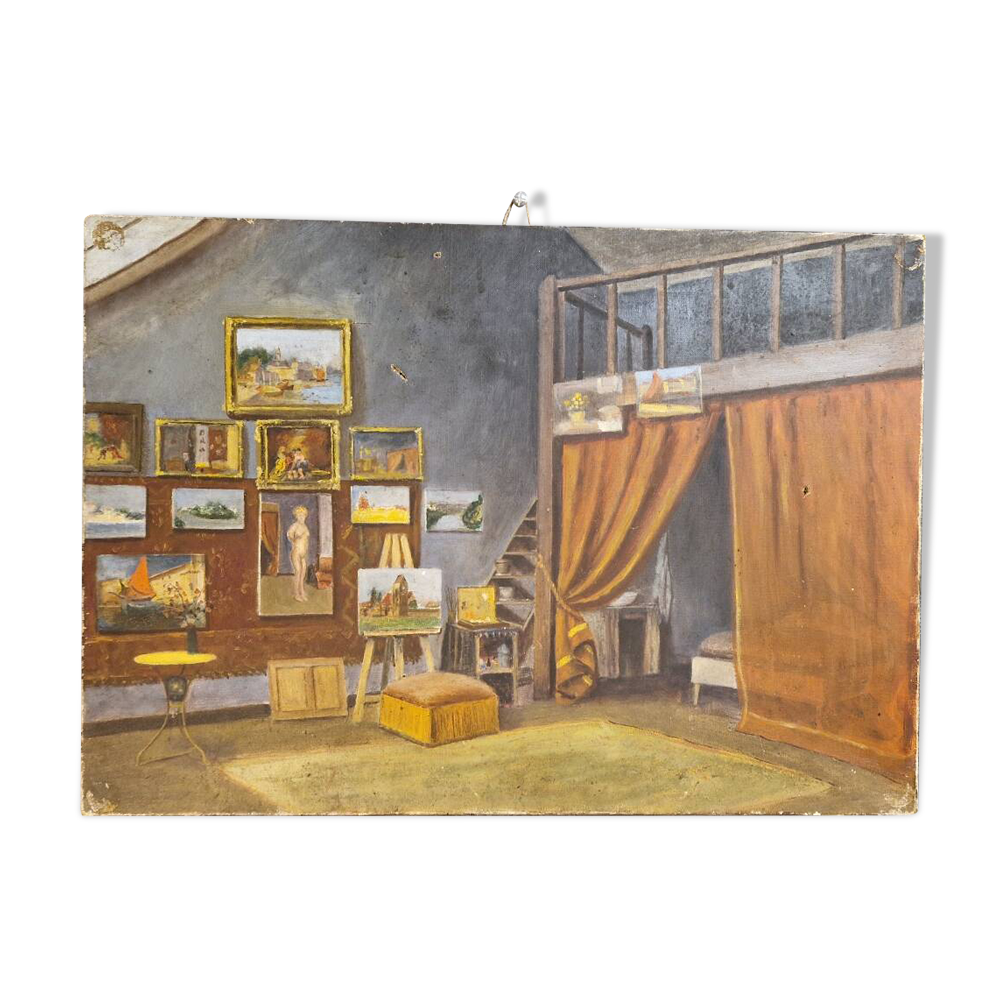 Tableau chambre d'artiste