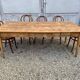 Large bistro table old farmhouse table solid wood Length 200 x Width 98 cm