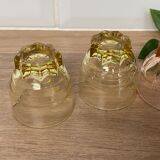 Set of 4 luminarc liquor glasses