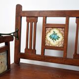 Indian bench, reversible folder