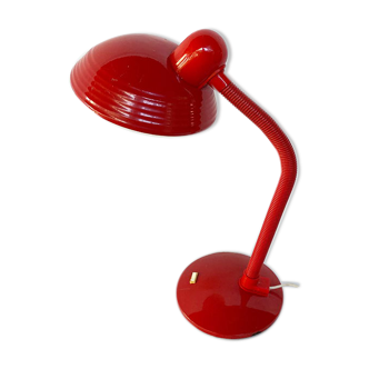 Red desk lamp "Aluminor"