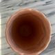 Pink ceramic vase