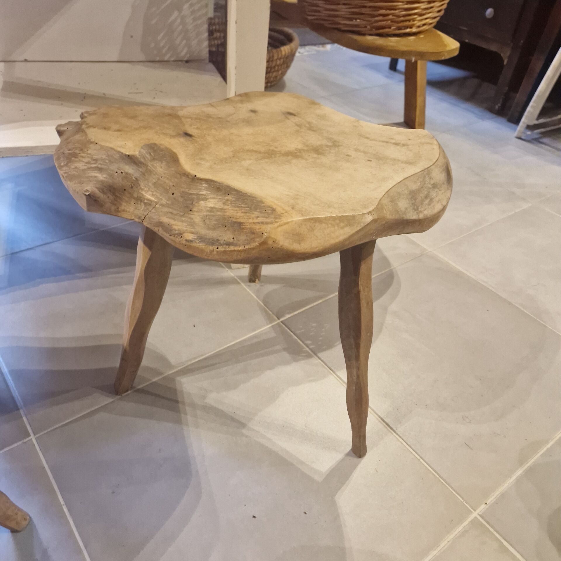 Wooden stools