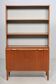 Vintage mahogany library by Hugo Troeds, Sweden, 1960s.