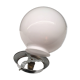 Globe blanc verre diamètre 20 cm