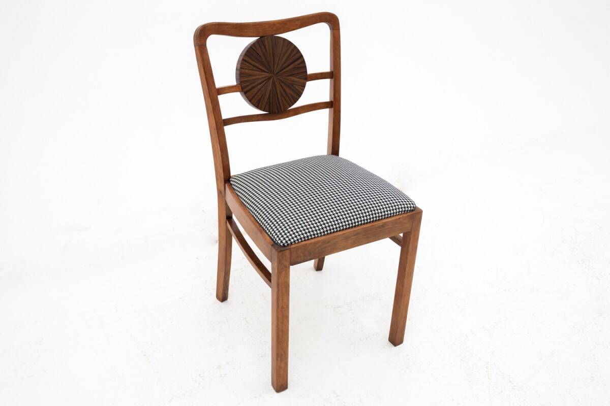 Art Deco dressing table with chair, Poland, ca. 1930.