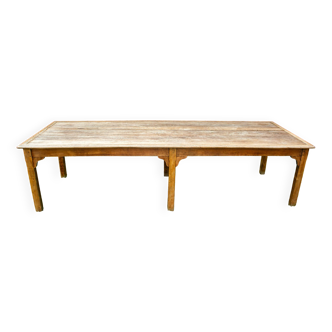 Presbytery table, solid oak, early 20th century