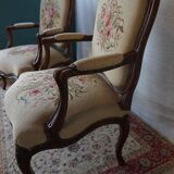 Pair of Louis XV armchairs