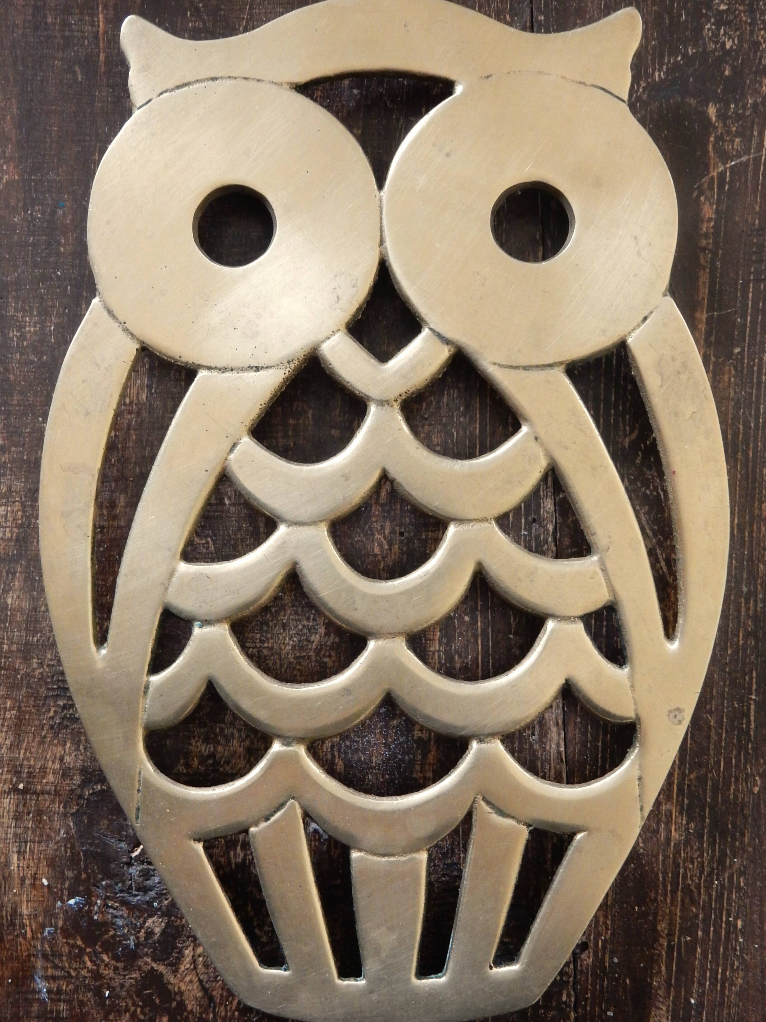 Brass owl underpants