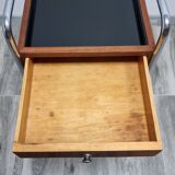 Table de chevet chromée Bauhaus