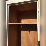 Armoire parisienne vestiaire en bois