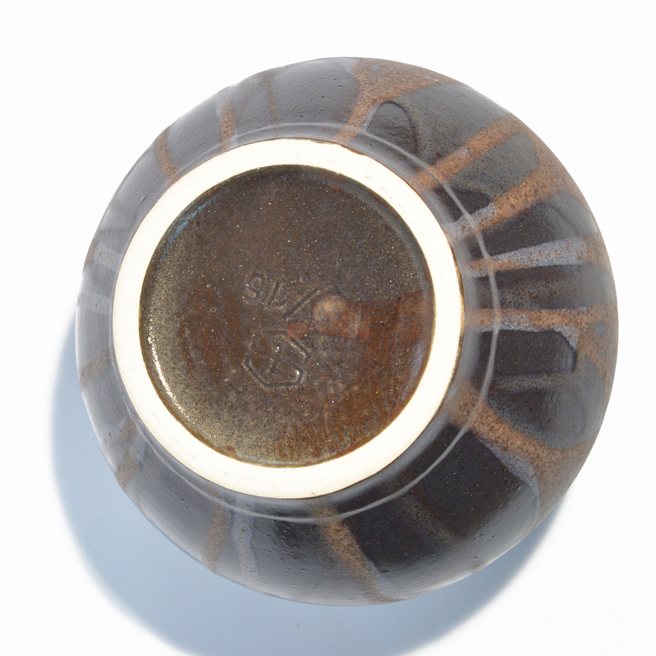 1960s mid-century modern ceramic vase, Steuler Keramik, Germany