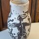 Vase Ramos Vallaurisen céramique figurative, années 50-60