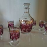 Liquor service in french crystal
