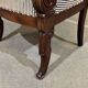 19th Century Restoration Armchair in Mahogany
