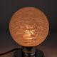 Mid Century table lamp by Doria Leuchten, Murano glass