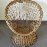 Fauteuil en rotin