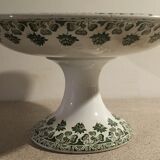 Faience fruit cup Badonviller Clover