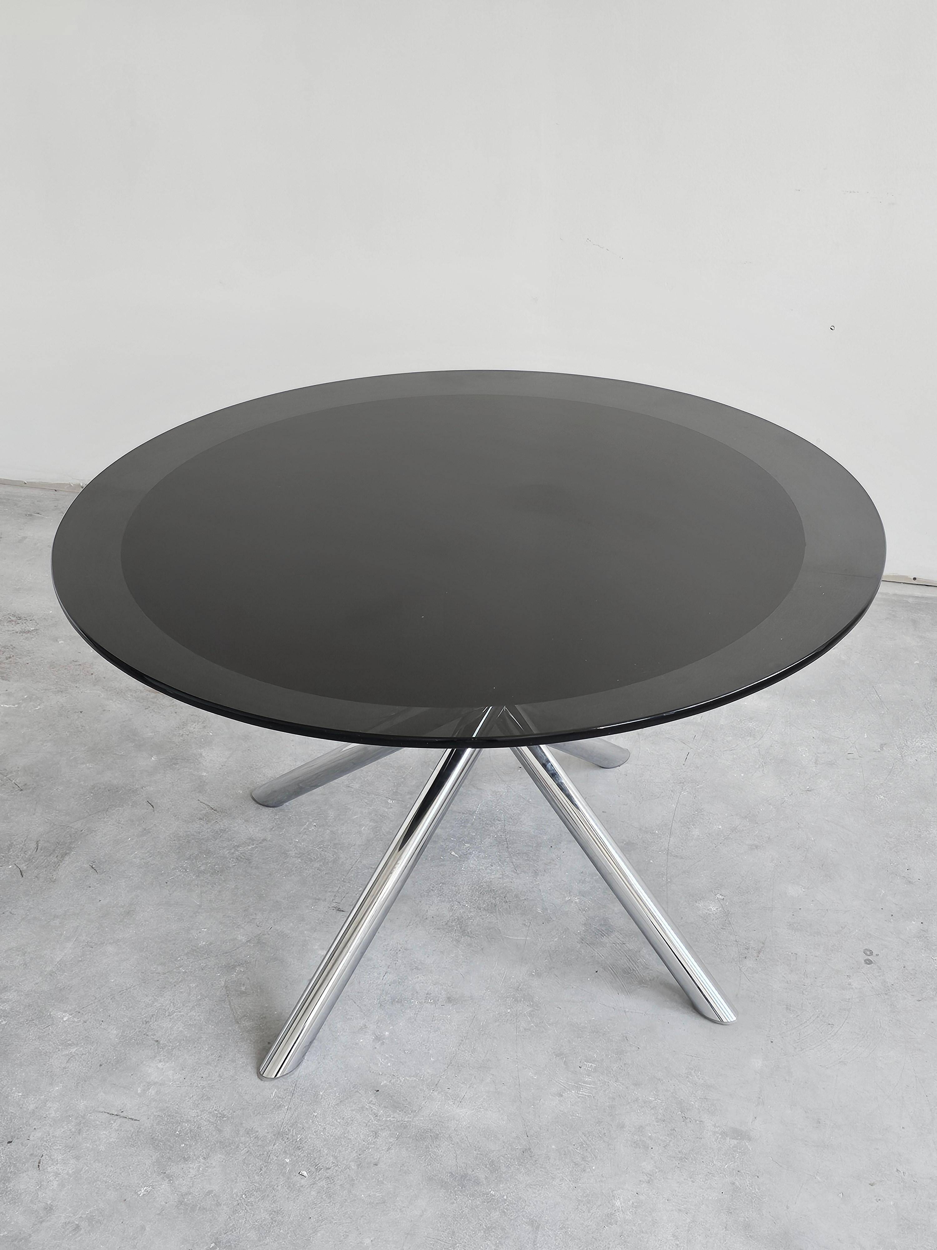 Postmodern dining table "Nodo" by Carlo Bartoli for Tisettanta.