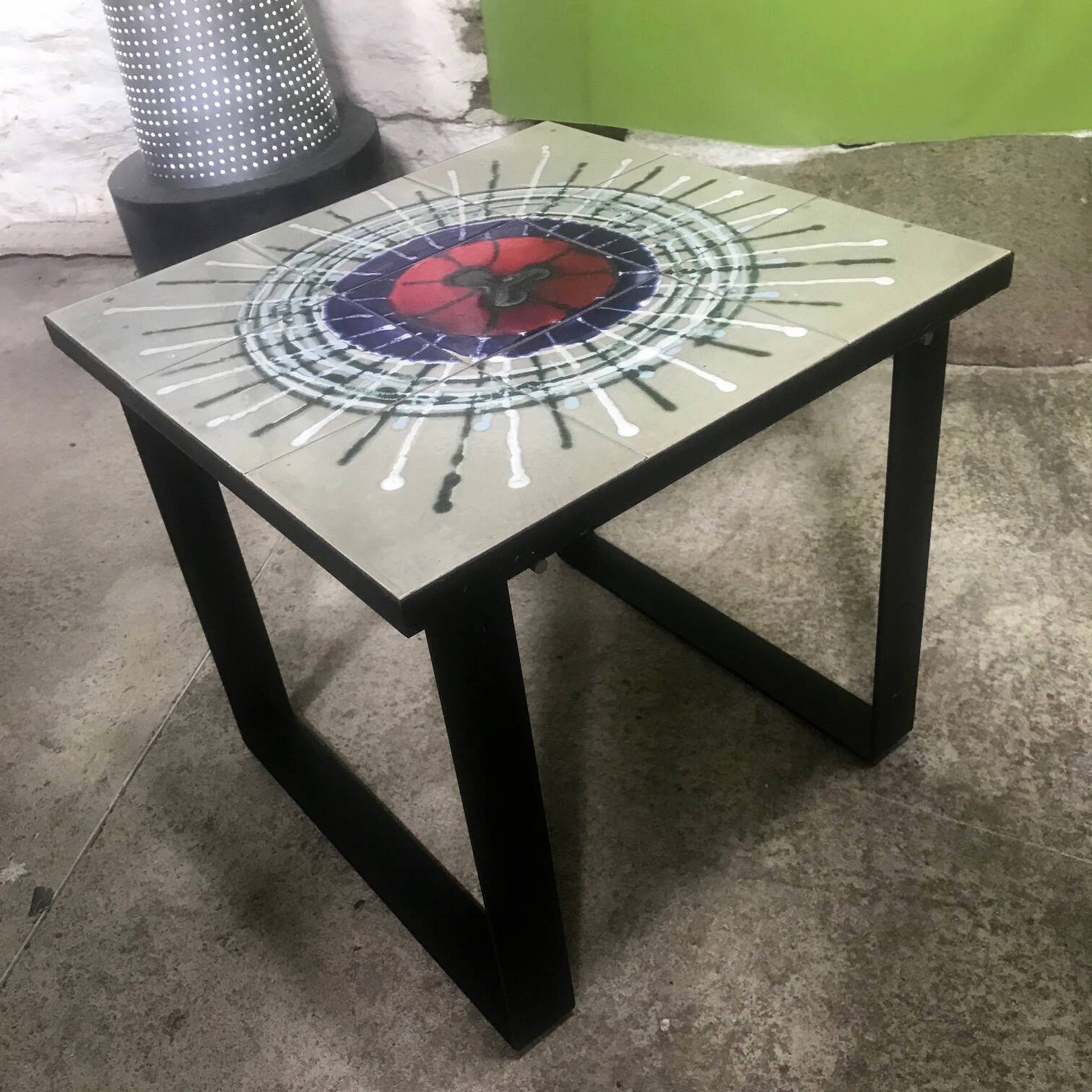 Vintage Coffee Table • Ceramic • 1950