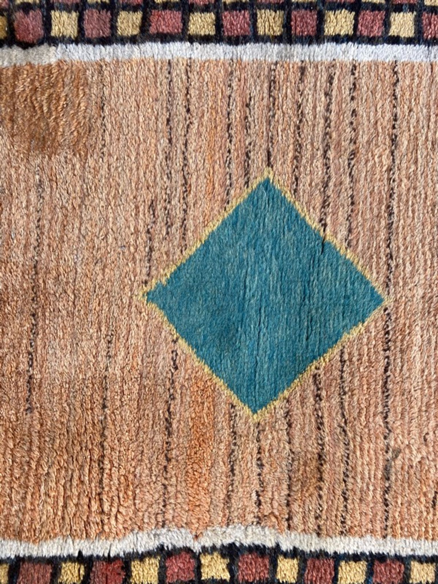 Tapis vintage Persan Gabbeh 84x194 cm