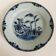 Assiette en porcelaine de Chine bleu et blanc