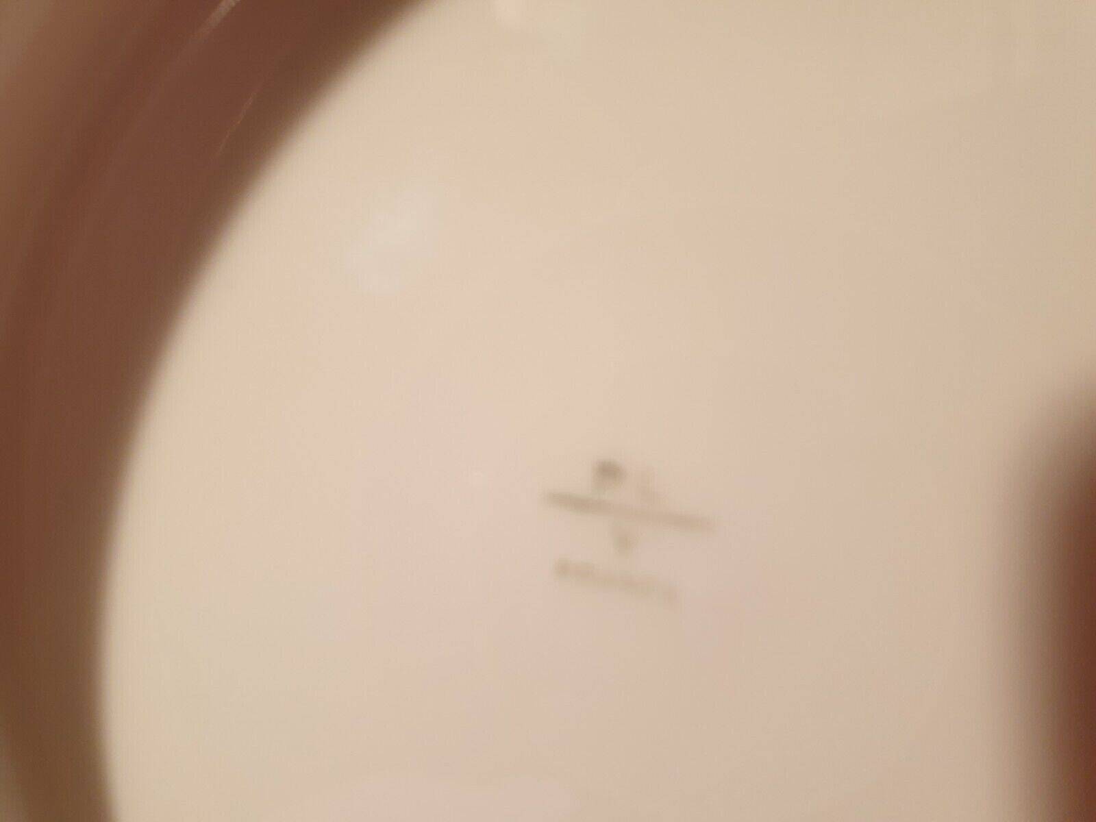 Two white and gold porcelain fruit bowls PLV France