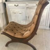 Chesterfield leather chair