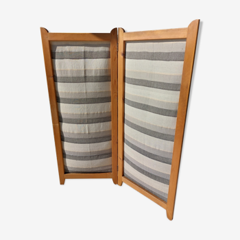 Wooden screen, fabric of your choice