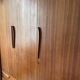 Vintage Scandinavian style teak wardrobe from the 1960s by Tricoire and Vecchione.