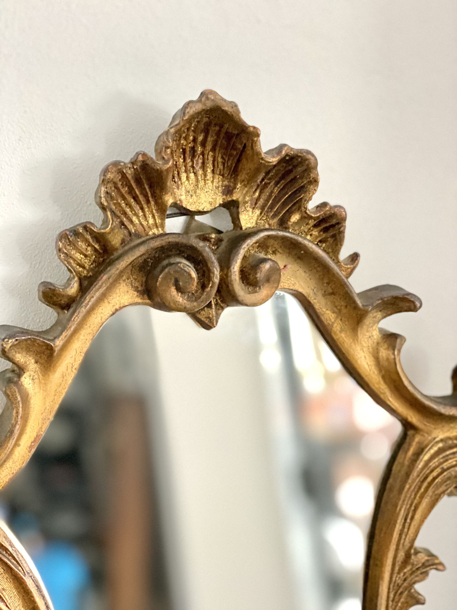 Golden mirror