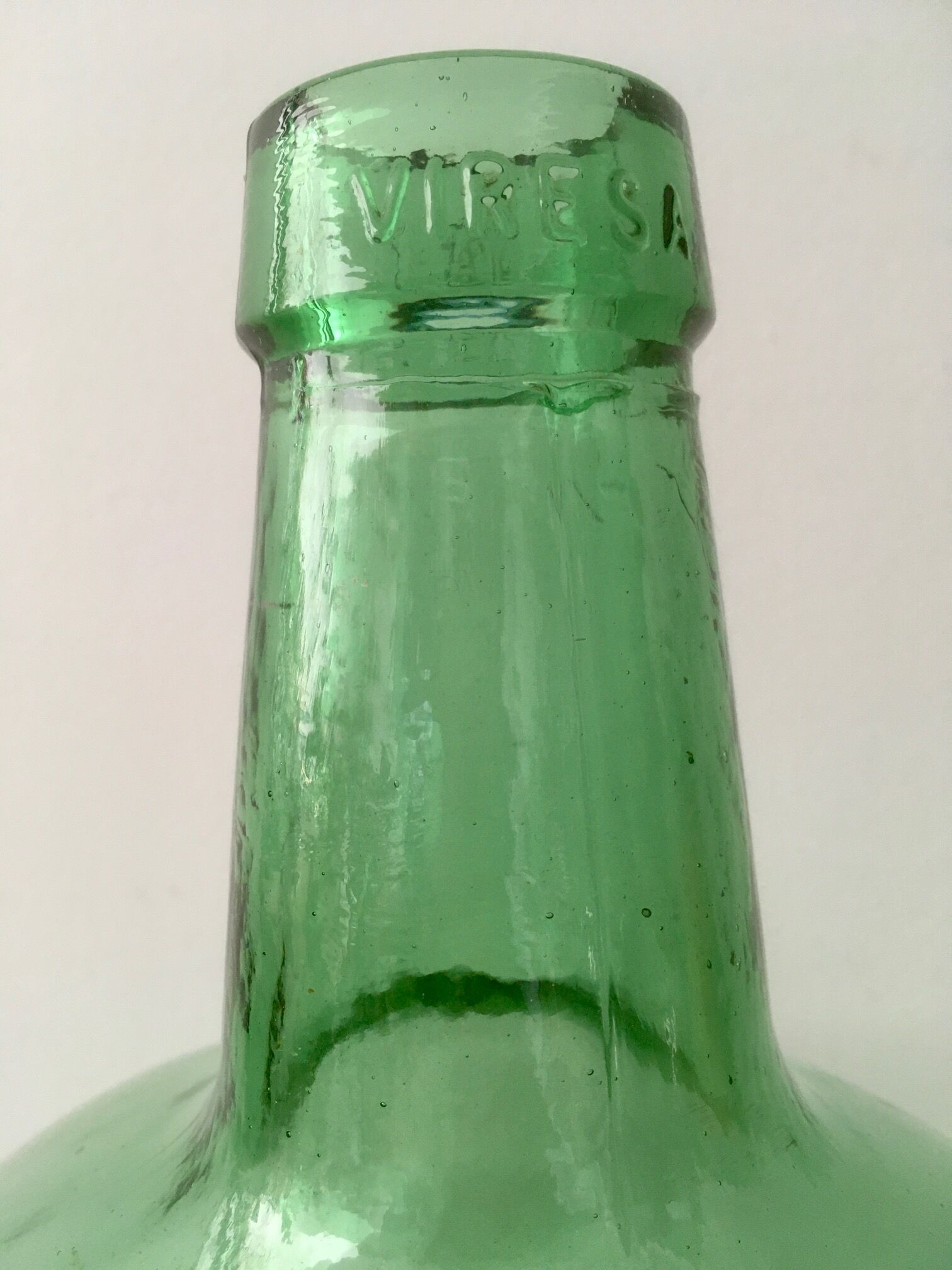 Demijohn Viresa 10L narrow shape