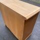 Vintage Scandinavian wooden shelf from the 1980s.