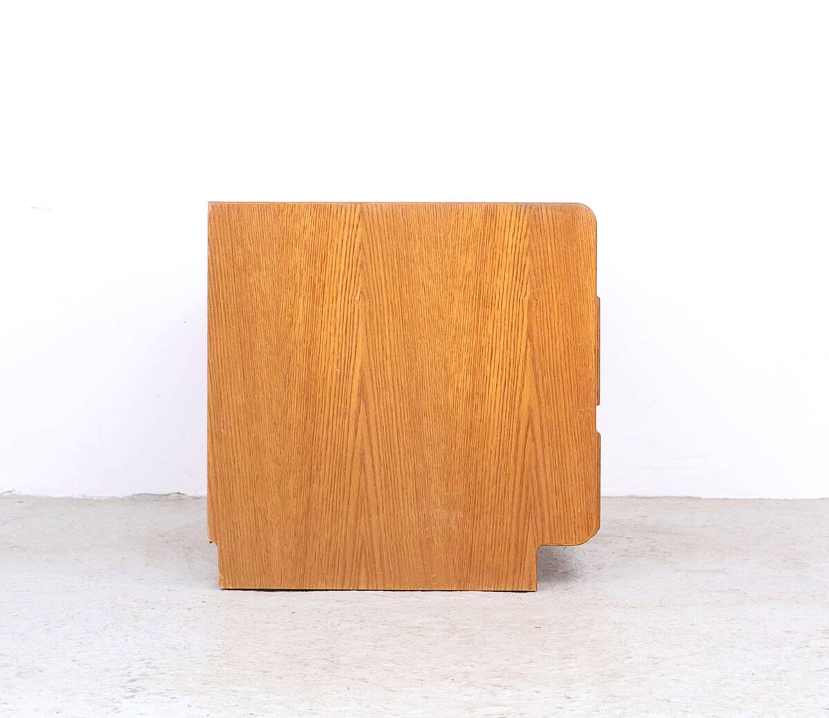 Set of vintage oak bedside tables from Moser, Germany, 1970s