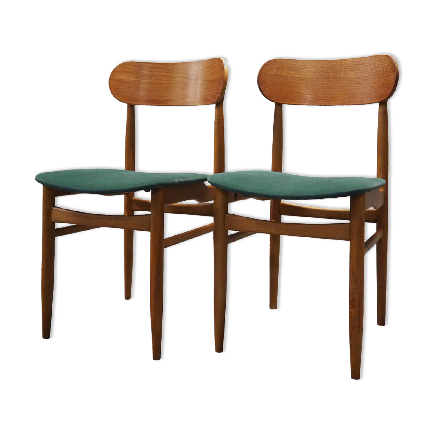 Set of two vintage chairs Gessef Consorzio Sedie Friuli, 60s