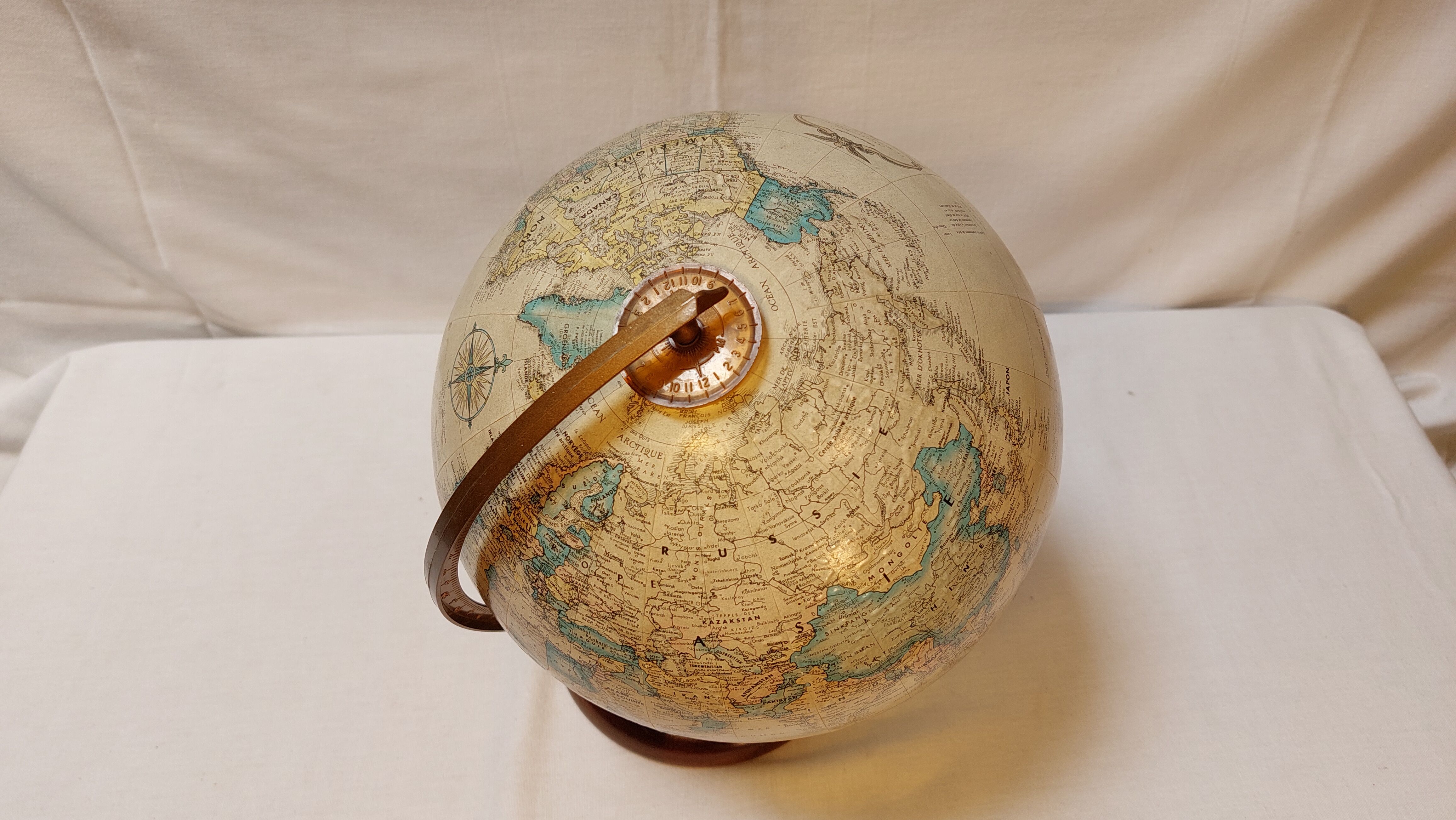 Globe Globe World Map Replogue U.S.A. - 70S/80s