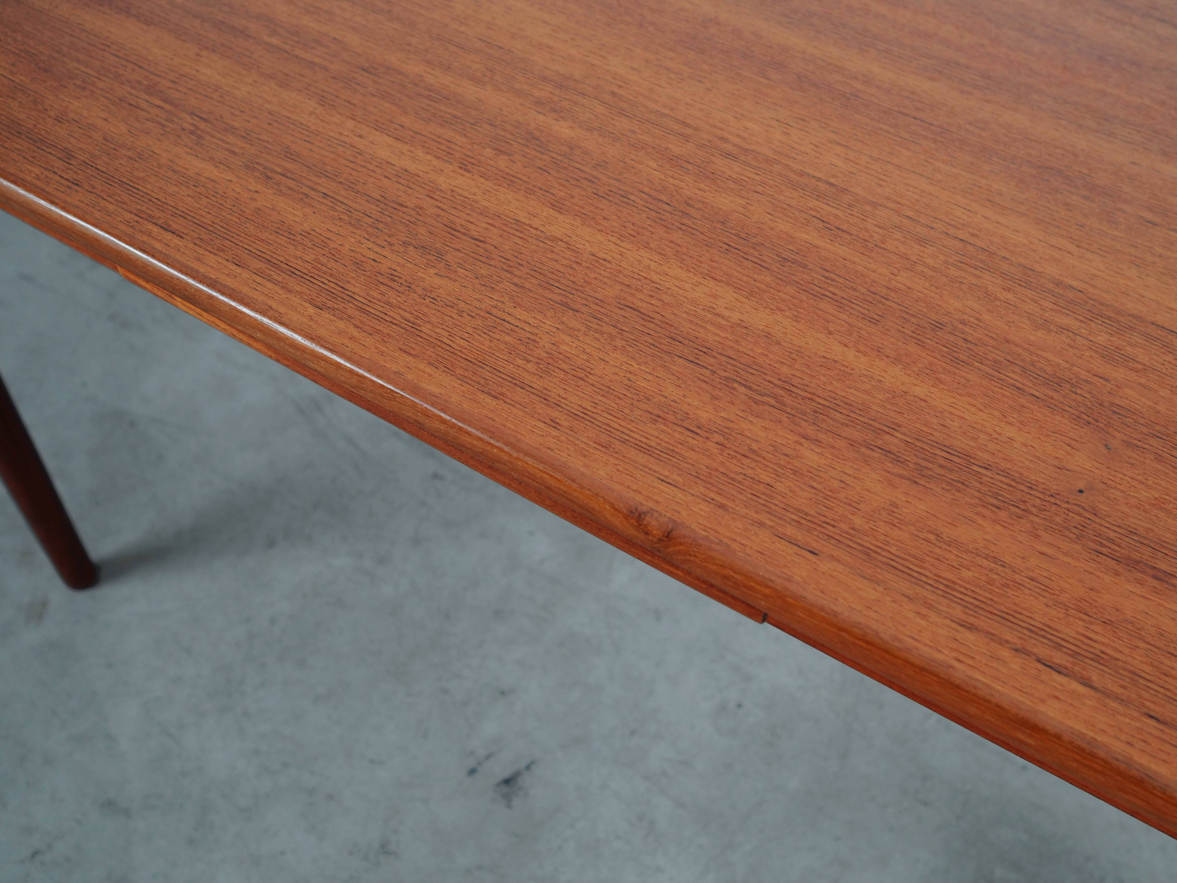 Teak table, Danish design, 1970s, production: Denmark