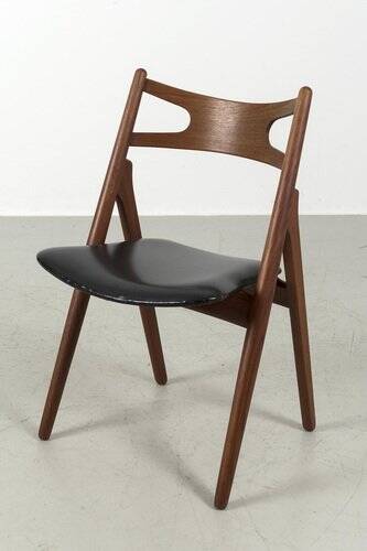 CH29P Sawbuck Dining Room Chairs, Set of 3